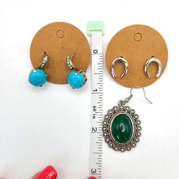 3 pairs of earrings,  pierced - Picture 6 of 6